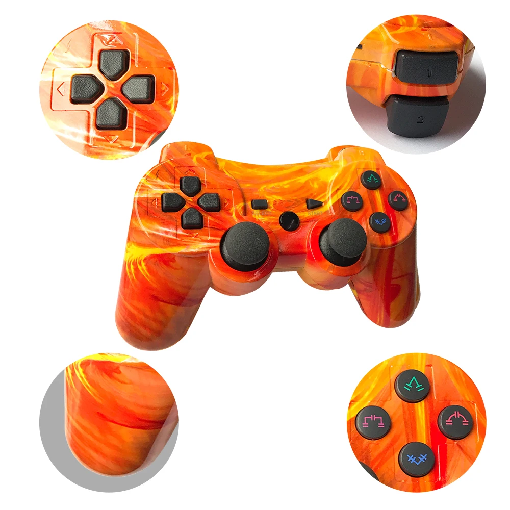 Беспроводной Bluetooth геймпад K ISHAKO для PS3 контроллер Playstation3 двойной шок игровой