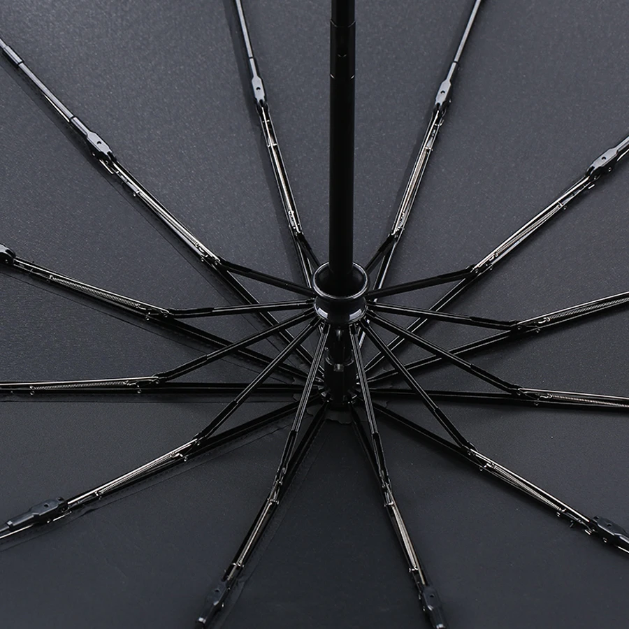Women Automatic Umbrella Uv Black Large Wind Light Luxury Big Umbrellas Ladies Clear Strong Paraguas Corporate Gifts 40YS0058 | Дом и сад