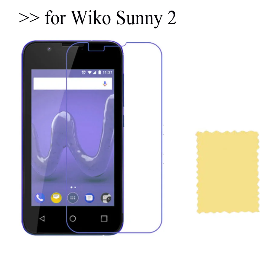 Прозрачная защитная пленка для ЖК-экрана Wiko Sunny 2 / Sunny2 ультратонкая из ПЭТ |