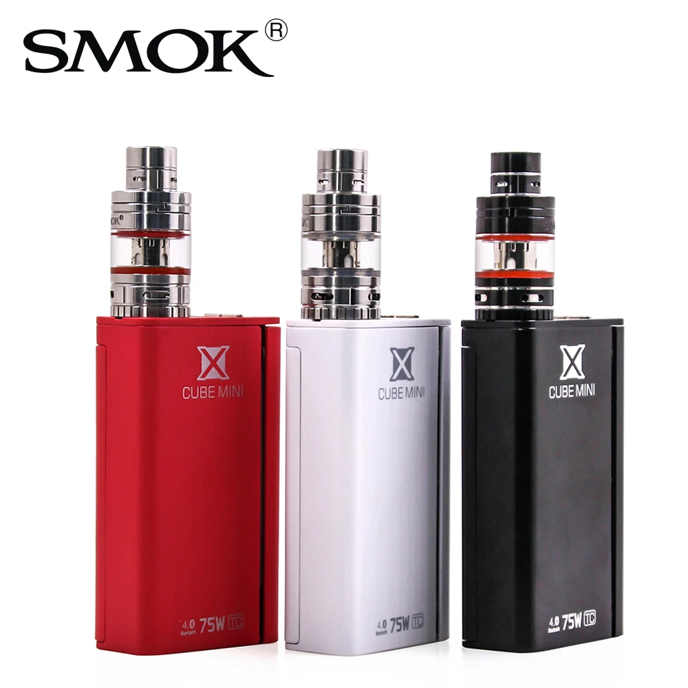 Оригинальный вейп мод SMOK Xcube Mini Mod 75 Вт TC Box KIT электронная сигарета вапорайзер