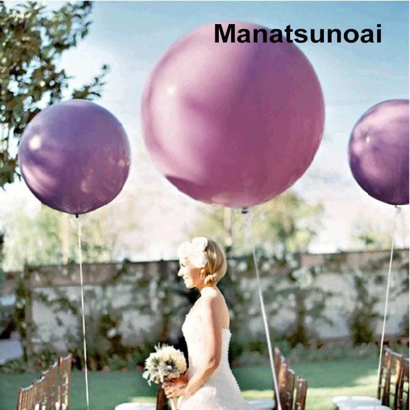 36 Inck Круглые красочные большие латексные шары гелий надувной гигантский