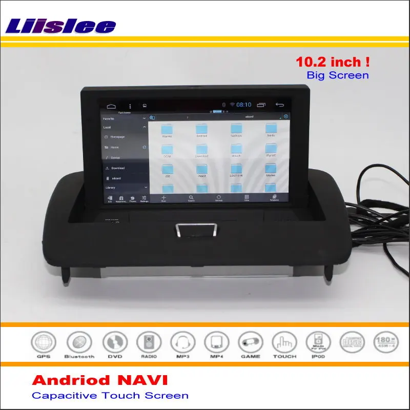 Liislee автомобильный Android gps NAV Navi карта навигационная система для Volvo V50/S40 2004~ 2012 Радио стерео аудио мультимедиа без DVD плеера