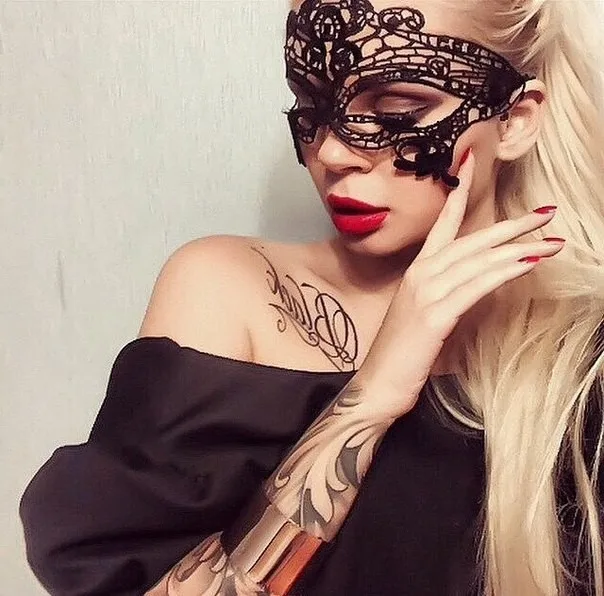 Маска для женщины кошки в стиле дневников сексуальная черная кружевная маска на