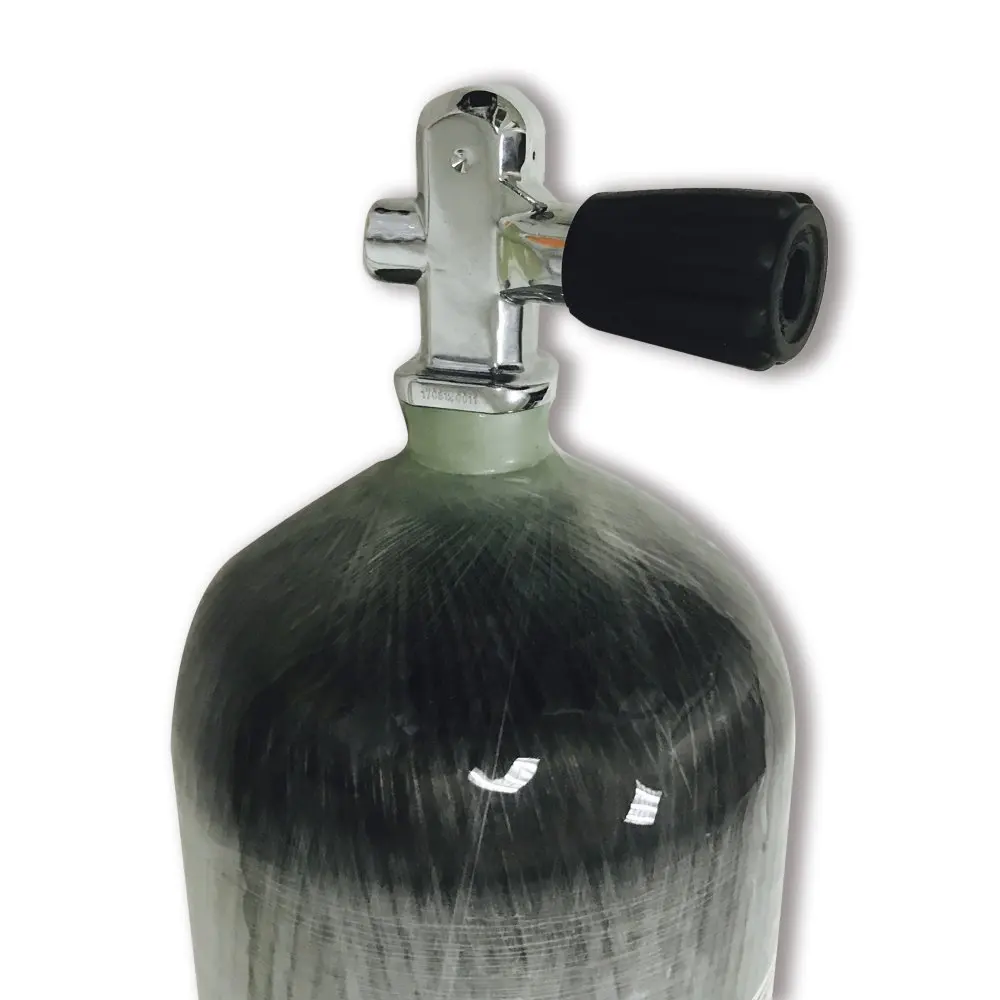 AC10931 9L CE 300bar 4500psi High Pressure Cylinder Scuba Pcp Air Tank Gun Paintball Air Gun With Hpa Valve Acecare