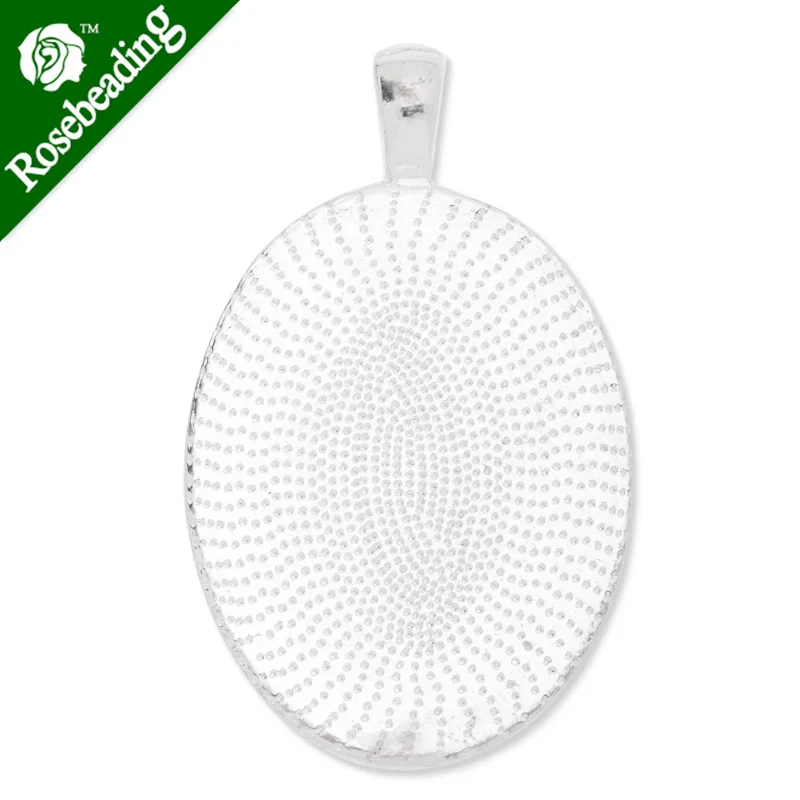 22x30 мм Посеребренная заготовка для подвески сплав цинка не содержит свинца и