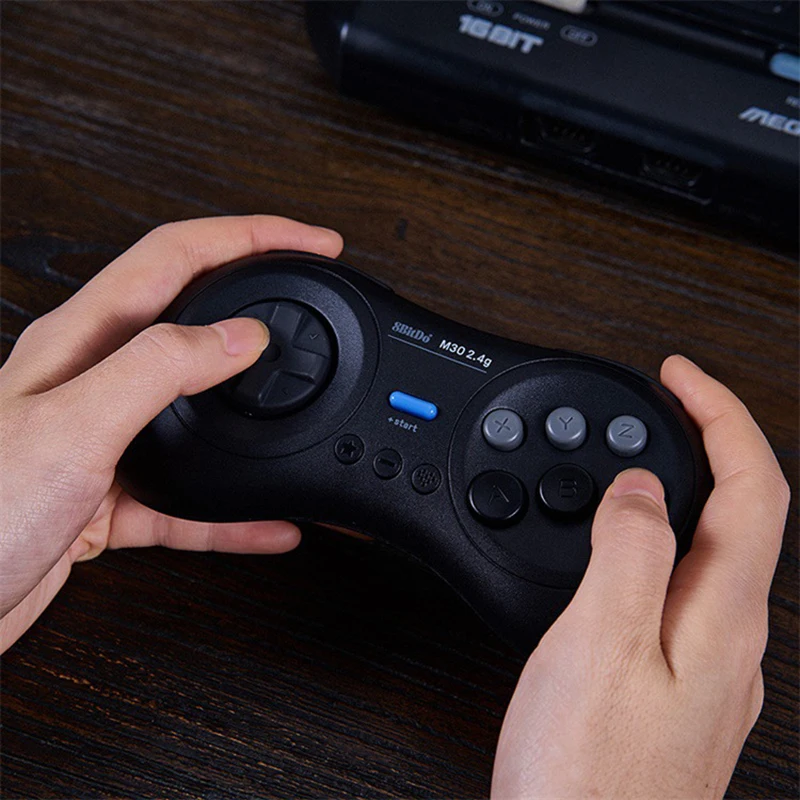 Высококачественные беспроводные геймпады M30 2 4G для оригинальной игры Sega Genesis и Mega