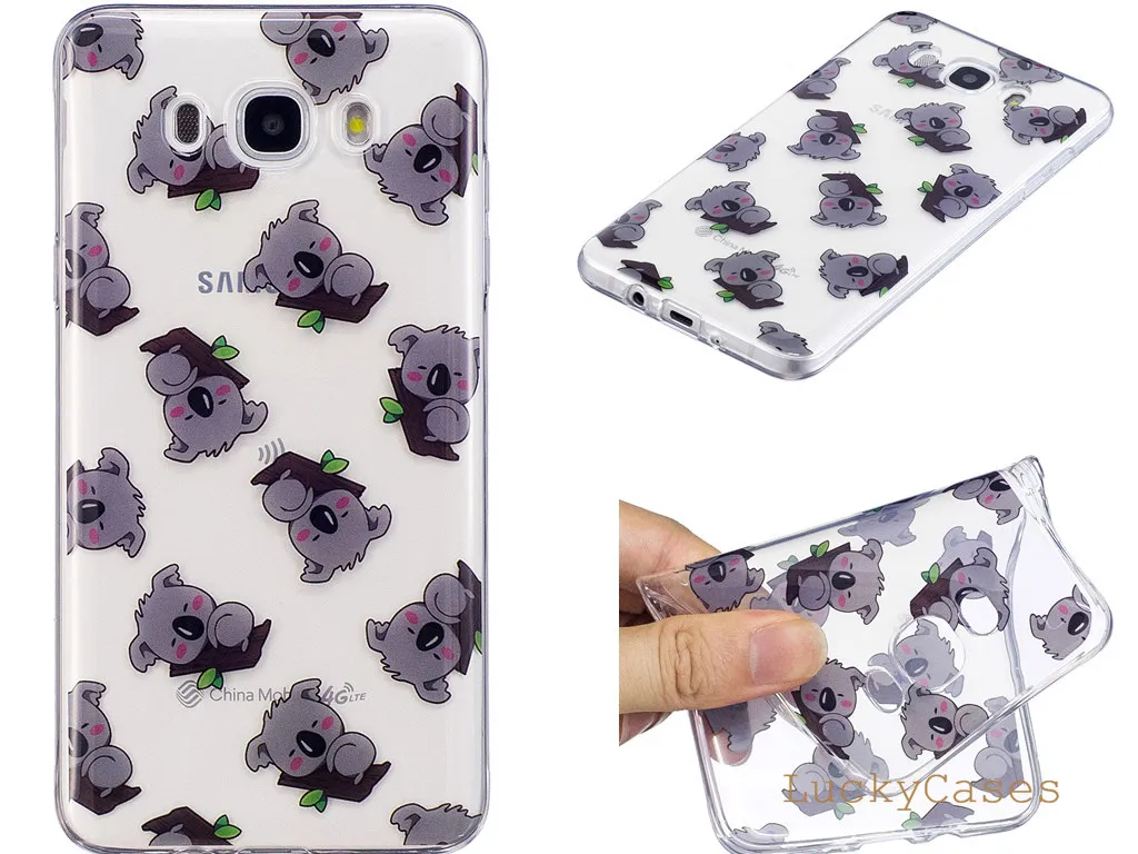 FGHGF милая картина мультфильма прозрачные чехлы для телефона из термопластика