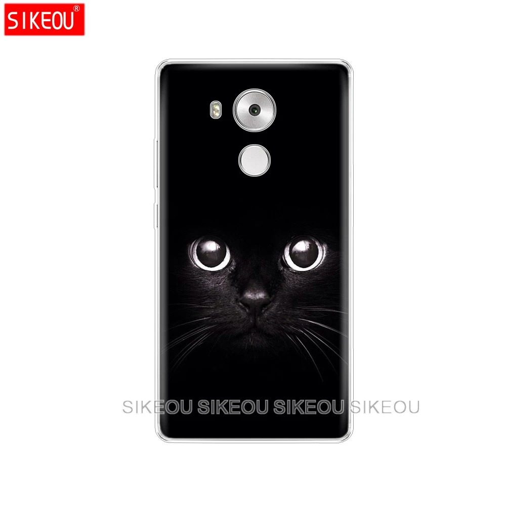 Силиконовый чехол для телефона для huawei mate 8, чехол, мягкий ТПУ, задняя крышка для телефона, полный 360, защитный чехол для huawei mate 8, чехол s, бабочка - Цвет: 33950