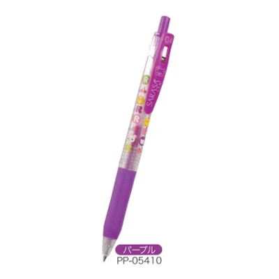 zi-se-410 1 шт. японская Зебра Rilakkuma SARASA милый мультфильм 0,4 мм гелевая ручка гладкая цветная нейтральная ручка bullet Journal школьные принадлежности кавайи - Цвет: zi-se-410