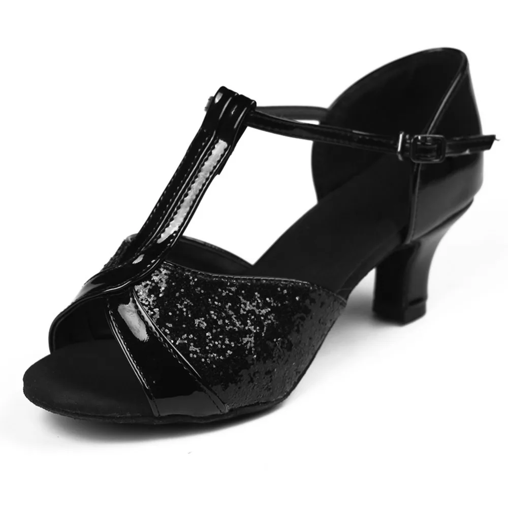 Бальные туфли для латинских танцев женщин/девушек высокое качество сатиновые с
