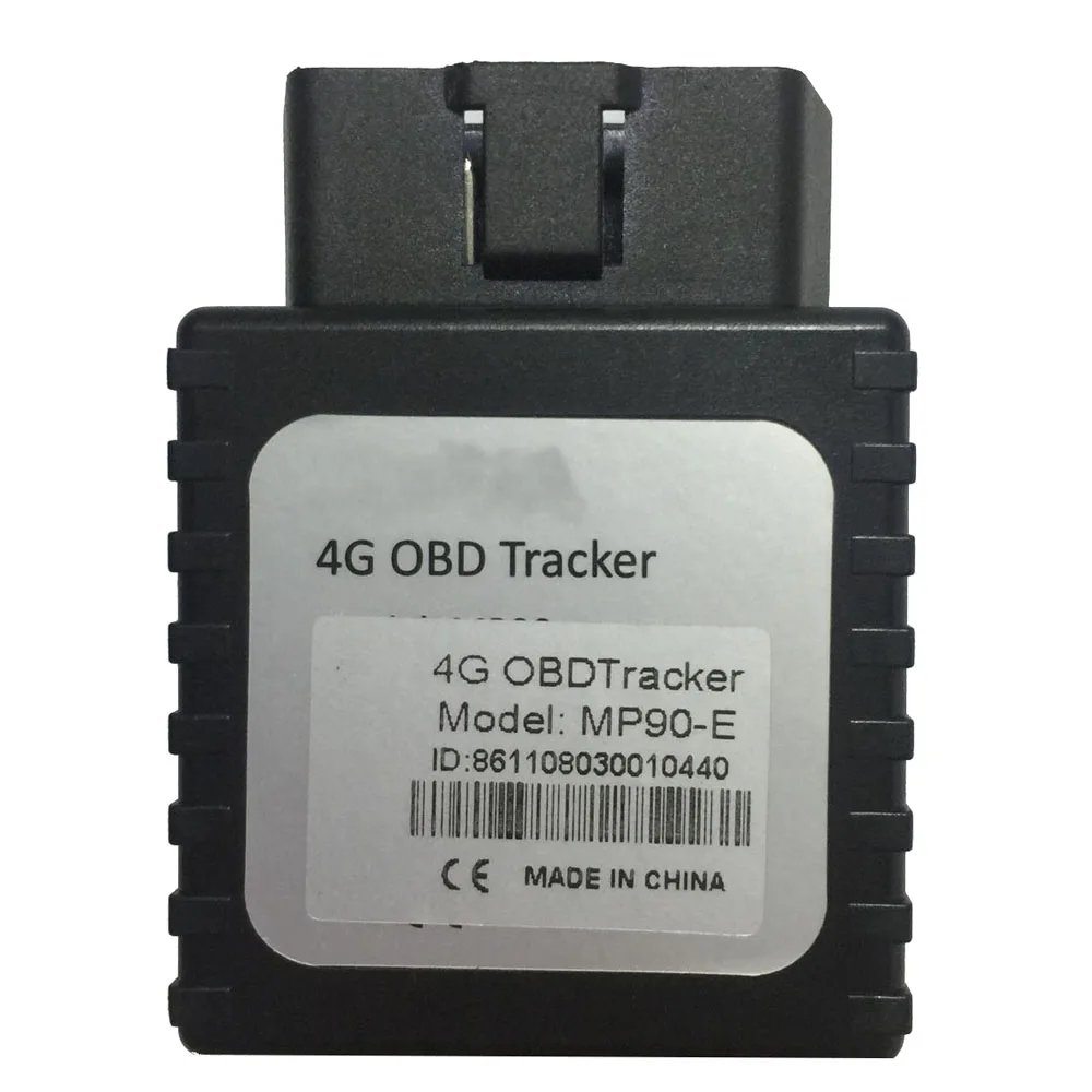 Автомобильный gps трекер OBDII OBD 4G LTE в режиме реального времени геозонирование