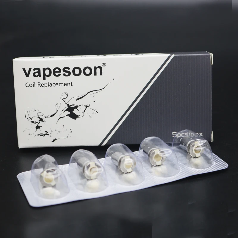 50 шт. Nod катушки керамические 1,4 обычные 1,4 сетки катушки 0,6 0.8ohm для Nod Pod Vape комплект