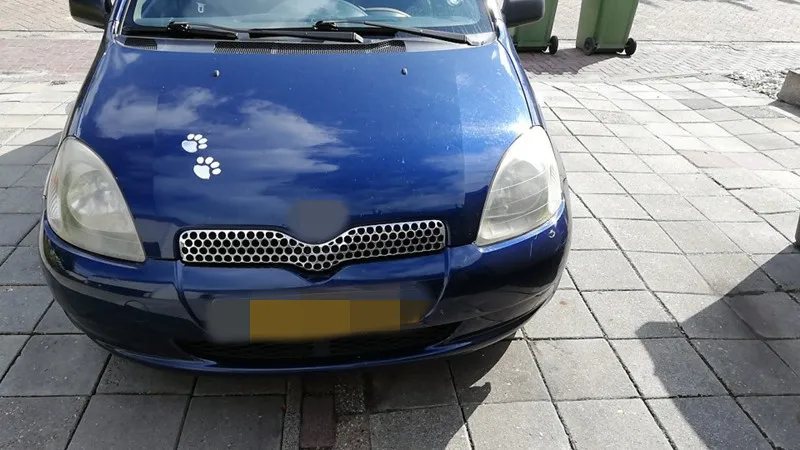 1 пара автомобильных наклеек следы лап для животных автомобильный декор