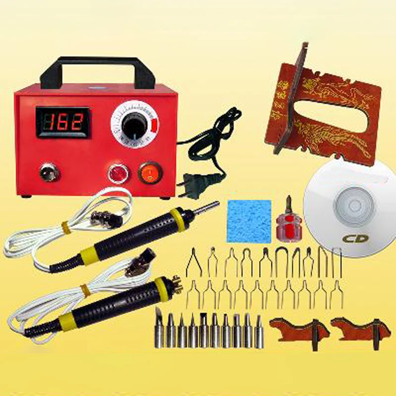 DIY ремесло многофункциональная пирографическая машина цифровой дисплей набор