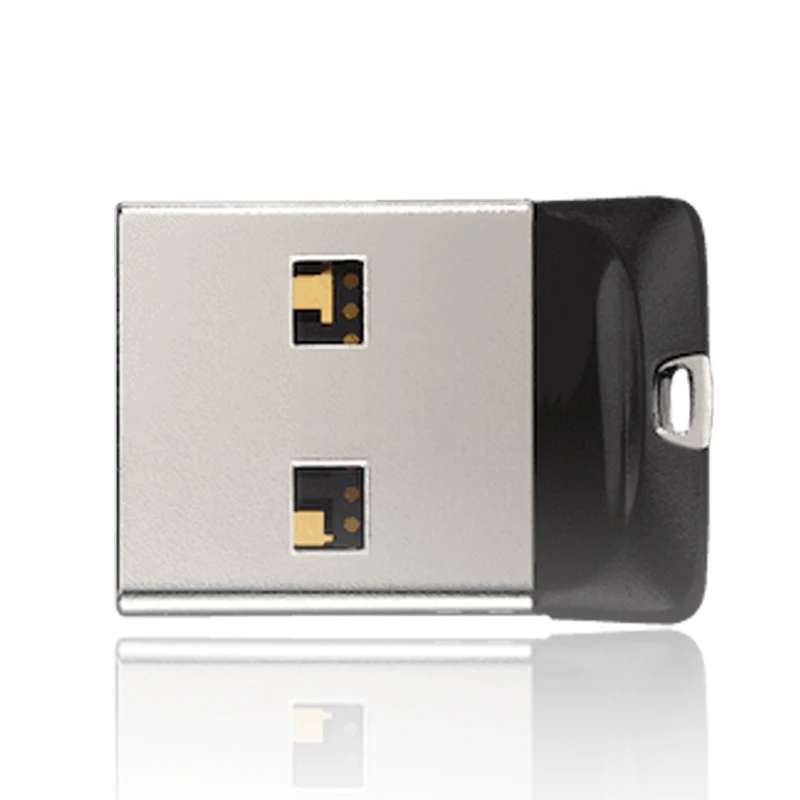 Белый SanDisk USB 2,0 Мини-флеш-накопители 64 ГБ 32 ГБ 16 ГБ флеш-накопитель U диск USB ключ Флешка для ПК - Цвет: Белый