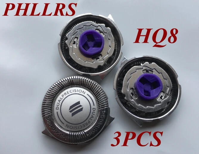 Сменная головка для бритвы PHILIPS HQ8 3 шт. электробритвы PT870CC PT920 PT920CC PT925 PT927 PT875 PT830 PT710