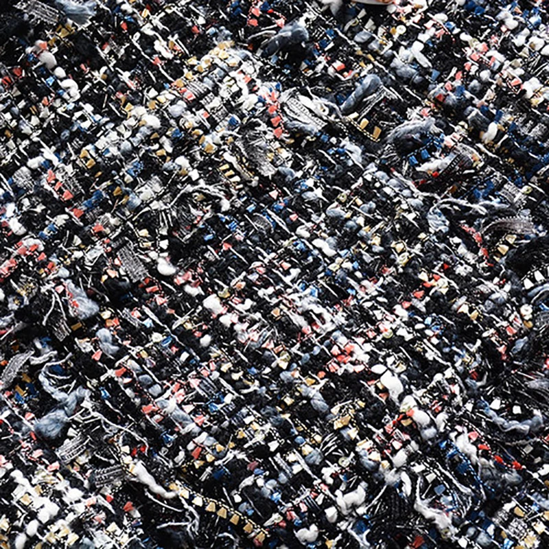 Элегантный короткий женский комплект из 2 предметов с платьем на пуговицах