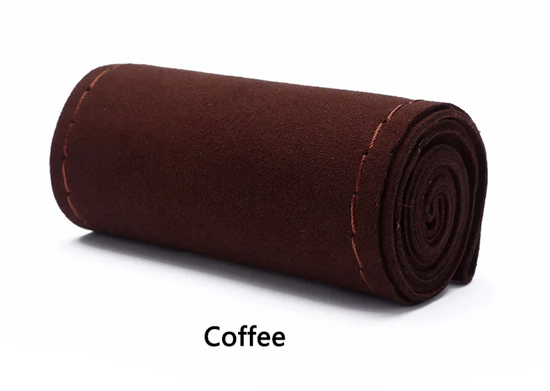 coffee 38cm Чехол на руль уникальный замшевый Материал чехол рулевого колеса автомобиля кожаный размер 38 см для 95% автомобилей - Название цвета: coffee 38cm