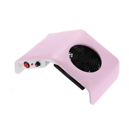 Pink US Plug Маникюрный салонный всасывающий пылеуловитель для маникюра, акриловый УФ-гель с наконечником, пылеуловитель, пылесос, инструменты для маникюра и педикюра - Цвет: Pink US Plug