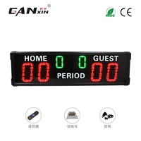 ganxin remote control basketball scoreboard digital outdoor football scoreboard