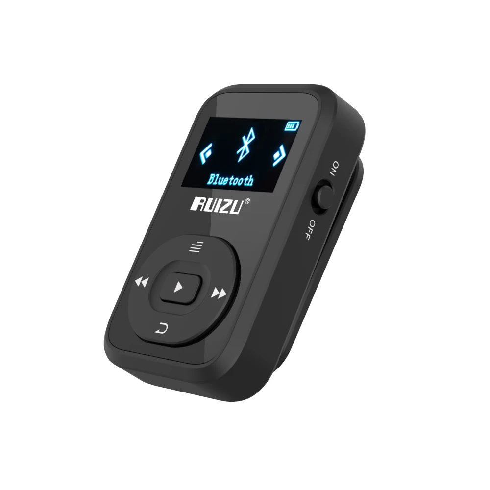 Оригинальный мини MP3 плеер RUIZU X26 с зажимом Bluetooth 8 ГБ спортивный диктофон FM радио