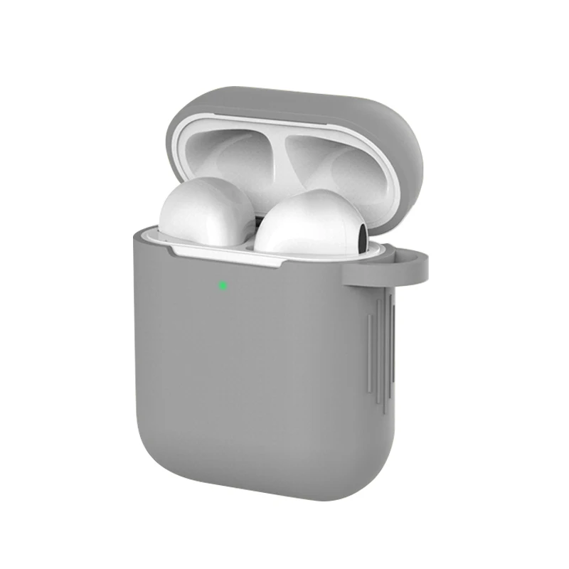 16 Чехол для наушников Apple AirPods 2 силиконовый чехол беспроводной Bluetooth наушники Air Pods Чехол защитный для AirPod Silm чехол - Цвет: 16