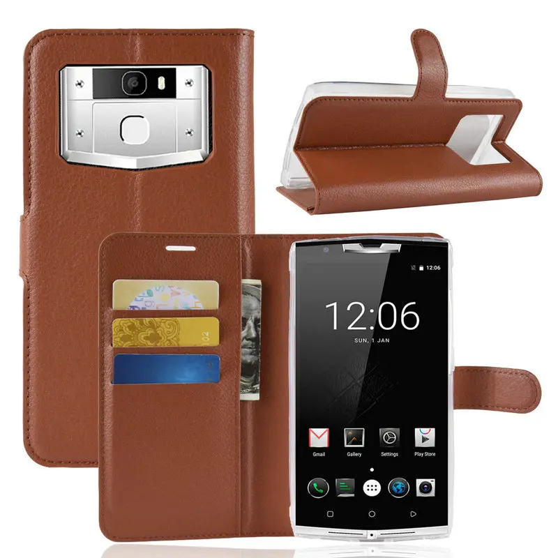 K10000Pro чехол для Oukitel K10000 Pro Бумажник слот для карт Личи узор флип кожаный защитный чехол s Oukitel 10000 Pro 5," Capa