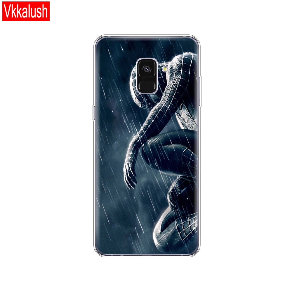 80093 Силиконовый чехол для samsung Galaxy A8 A530 A530F чехол мягкий Tpu чехол для телефона для samsung A8 Plus A730 A730F чехол прозрачная сумка - Цвет: 80093