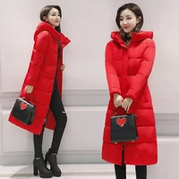 brieuces winter women parkas coats casual long sleeve hooded jackets 2022 autumn new warm solid zipper long outerwear