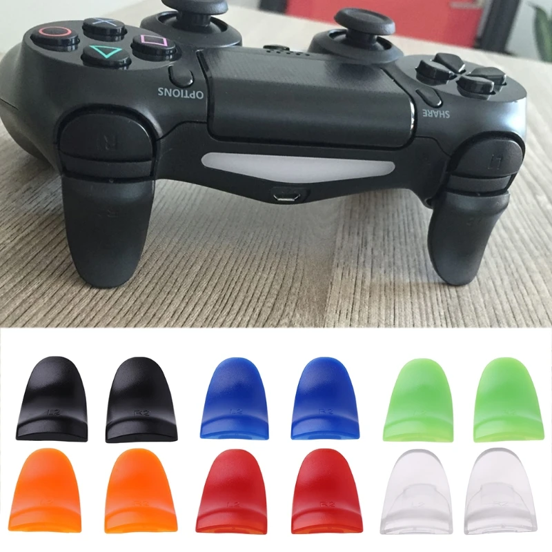 2 шт. расширенная крышка триггера R2 L2 для Playstation 4 PS4 Slim Pro|Запасные части| |
