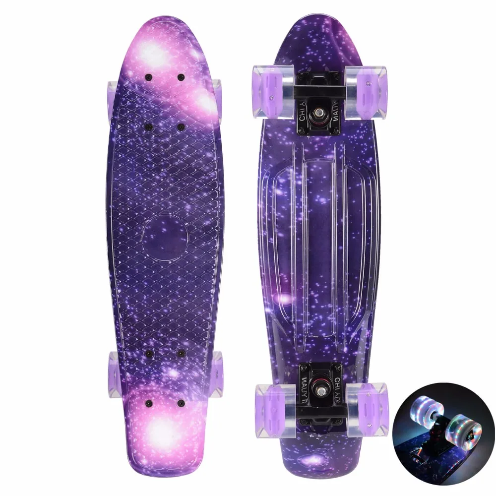 Penny Board Mini Cruiser Board 22" X 6" Retro Longboard Skat