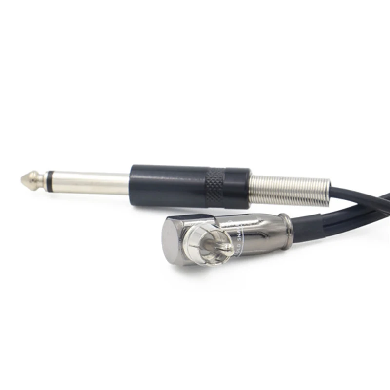 Новые 2,4 м черный Цвет RCA Клип-корд для тату-машинки Силиконовые Мягкий шнур для татуировочной машинки для тату-машина Питание