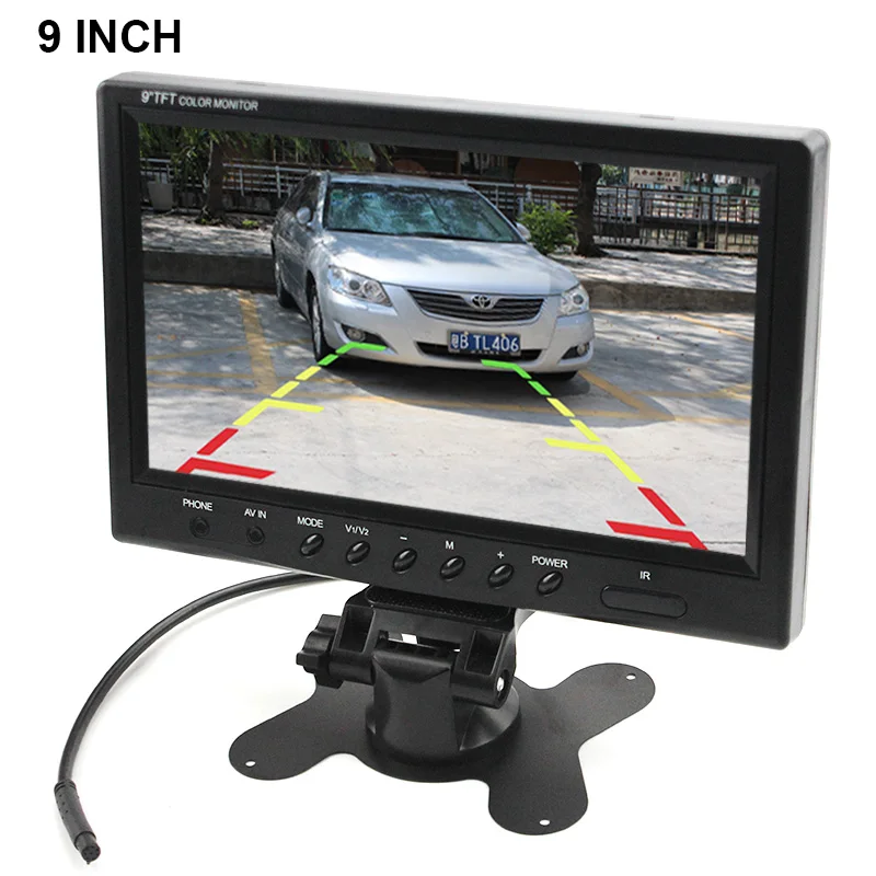 Sinairyu 9 TFT lcd цветной 800x480 автомобильный монитор дюймовый экран с широкоформатным
