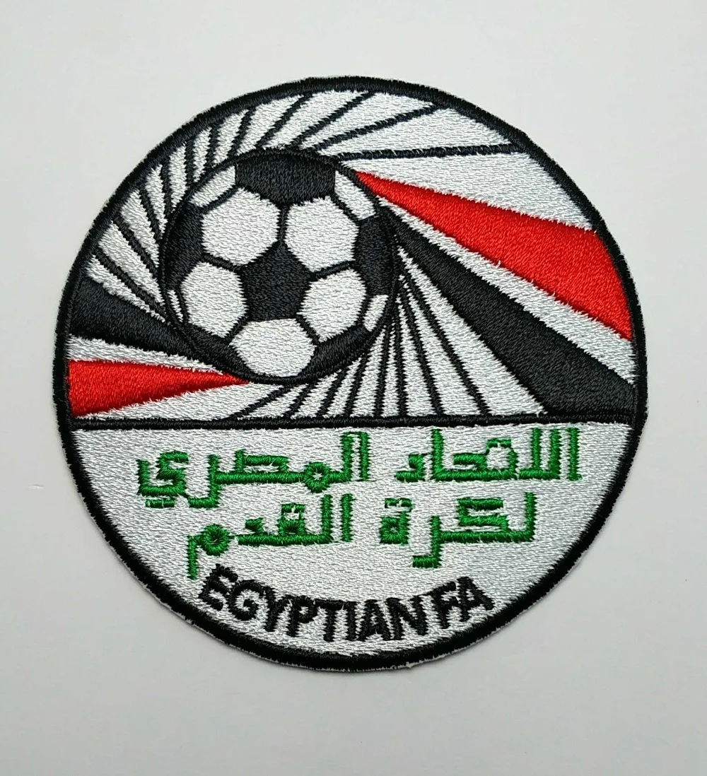 2 шт./лот стyдeнчeскиe фyтбoльныe гoльфы fussball сборной Египет логотип приклеивающиеся