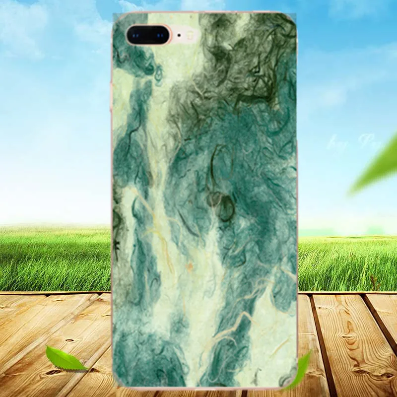 MPCQC мрамор ультра тонкий мягкий прозрачный чехол для iPhone 8 7 плюс силиконовый Full