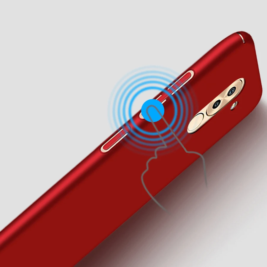 HOTSWEI For Huawei Honor 6X Case 5.5&quot SLIM Candy Color Frosted Hard PC Protective Cover Coque Phone Bag |