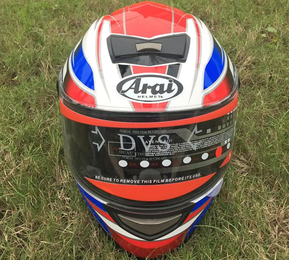 Горячая распродажа! мотоцикл шлем полный шлем arai мужской и женский рыцарь теплый всесезонный можно использовать цвет один мощный