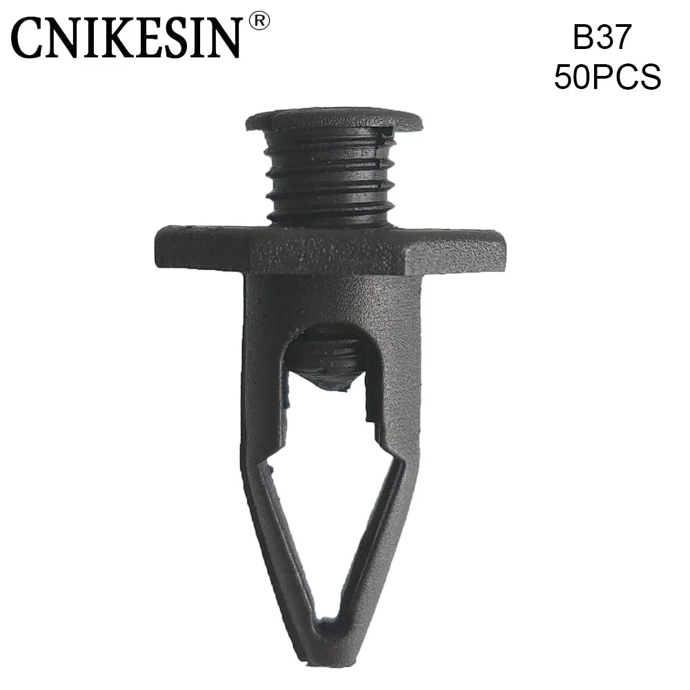 CNIKESIN 50 PCS B37 10 мм отверстие нейлон Фиксатор автомобильный бампер пуш-ап Тип щит