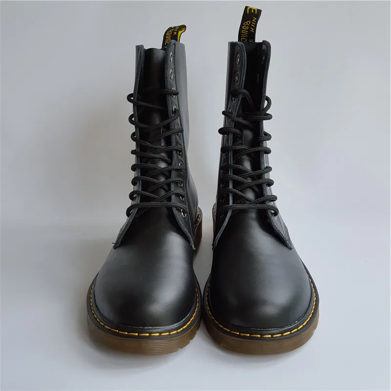 Мужские ботинки из натуральной кожи в стиле милитари|shoes fashion men|shoes menshoes men |