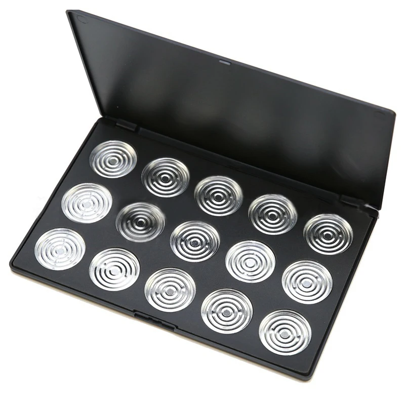 26 мм Пустой Косметика для макияжа Тени век Алюминий палитра DIY кастрюли случае