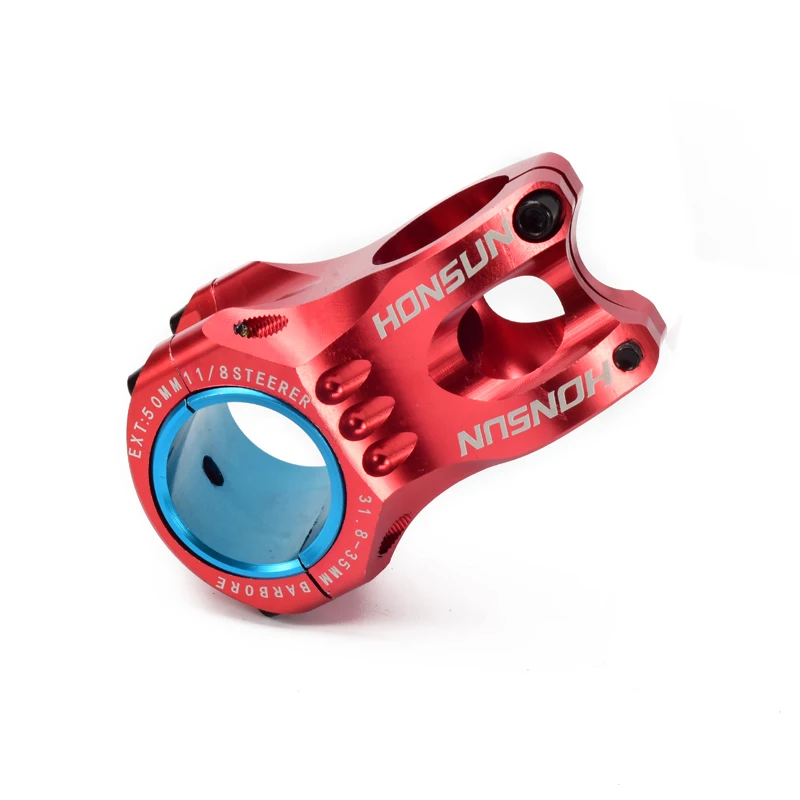 HONSUN ствол MTB 31 8 мм Алюминий 7075 CNC короткий велосипедный стержень 50 для AM