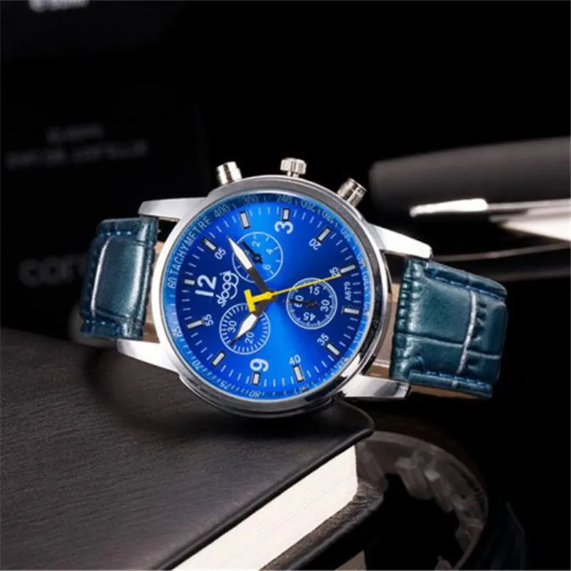 Мужские часы Лидирующий бренд класса люкс 2019 slggi мужские модные бизнес Кварцевые