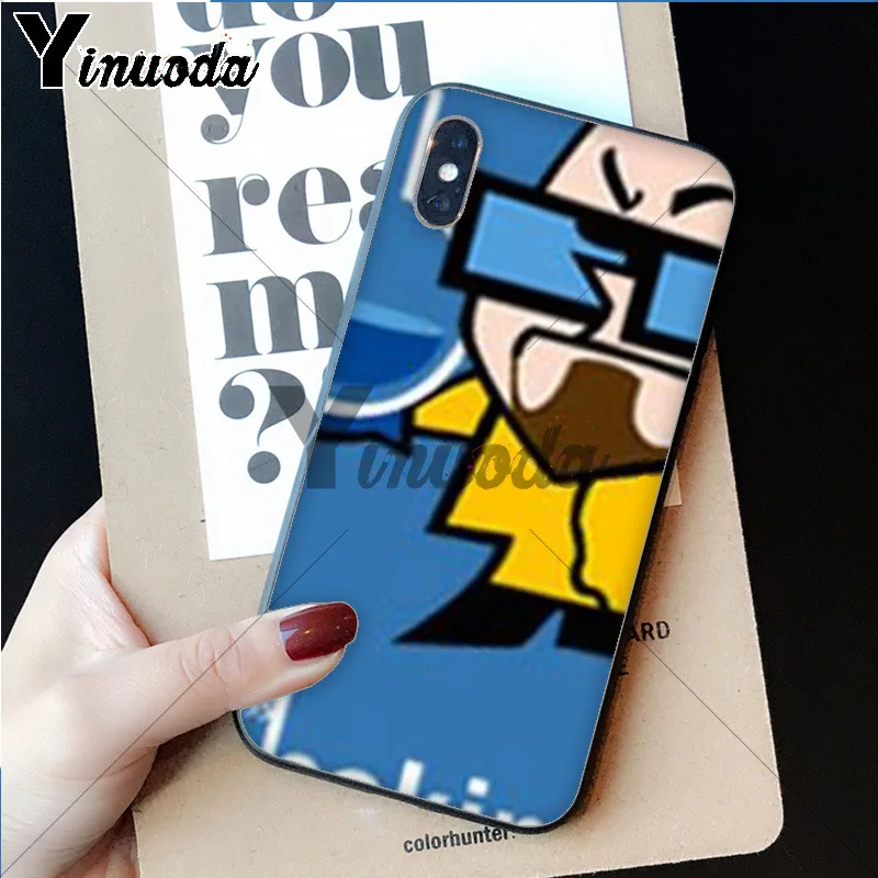 Yinuoda Breaking Bad Head Portrait DIY Окрашенные аксессуары для телефона чехол iPhone X XS MAX 6 6s 7 7plus 8