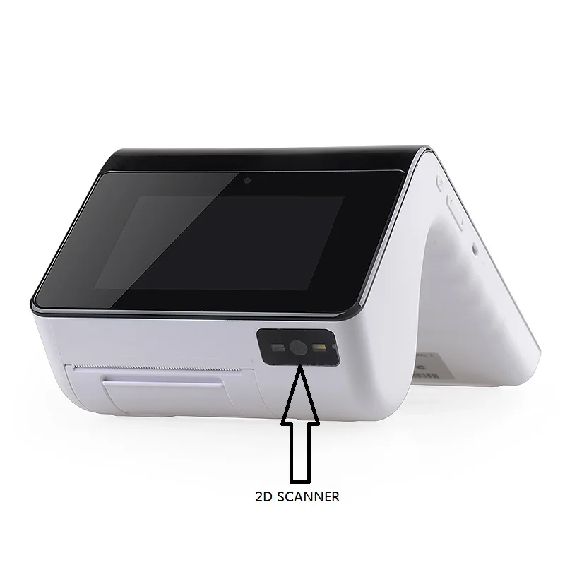 Android 2D сканер штрих кода pos терминал PT7003 с bluetooth и 58 мм Термопринтер|printer pos|thermal printer
