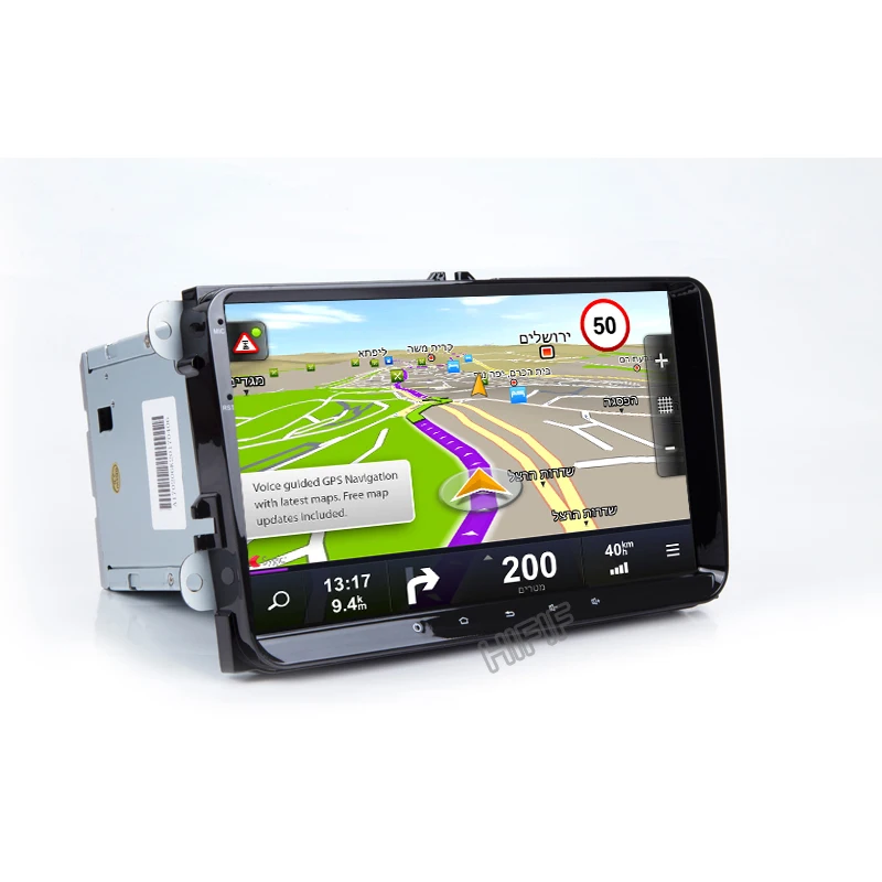 9 &quotAndroid 10 Автомобильный GPS навигатор для VW GOLF 5 6 Polo Passat b5 Jetta Tiguan Touran Skoda seat canbus