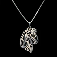 hot sale lovers jewelry alloy pendant necklaces womens grand petit basset griffon vendeen necklaces drop shipping