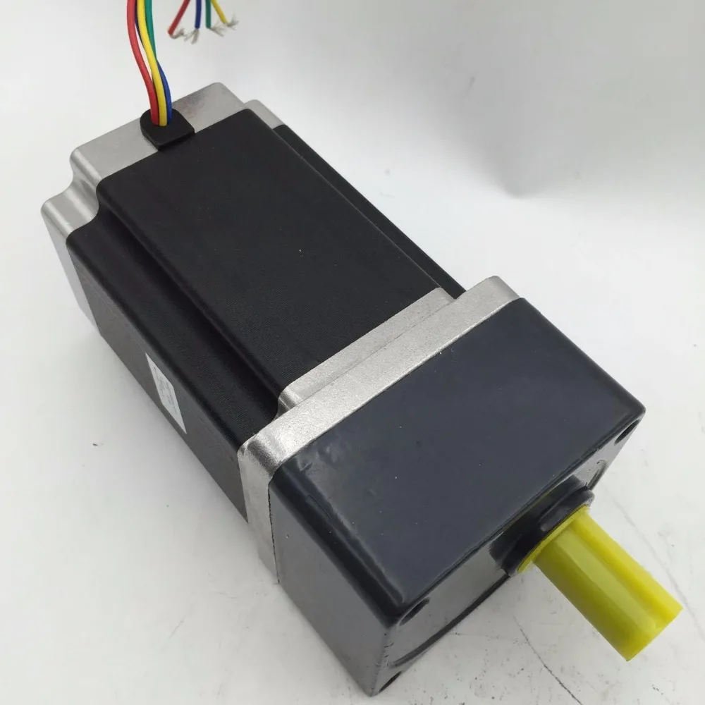 

NEMA34 4A 3Nm 429oz-in L 66 мм шаговый двигатель + соотношение 1:50 NMRV030 редуктор для ЧПУ в коробке