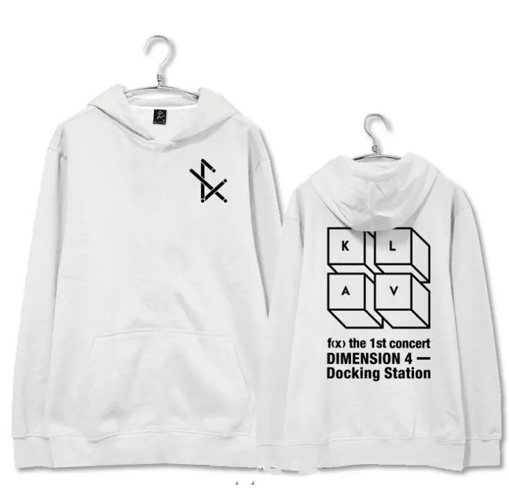 Спортивный костюм с флисовой подкладкой для мужчин и женщин принтом логотипа Kpop