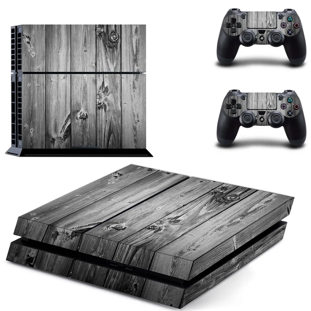 Чистый цвет белый черный прозрачный PS4 кожи Стикеры наклейка винил для sony Playstation 4 консоли и контроллеры PS4 кожи Стикеры