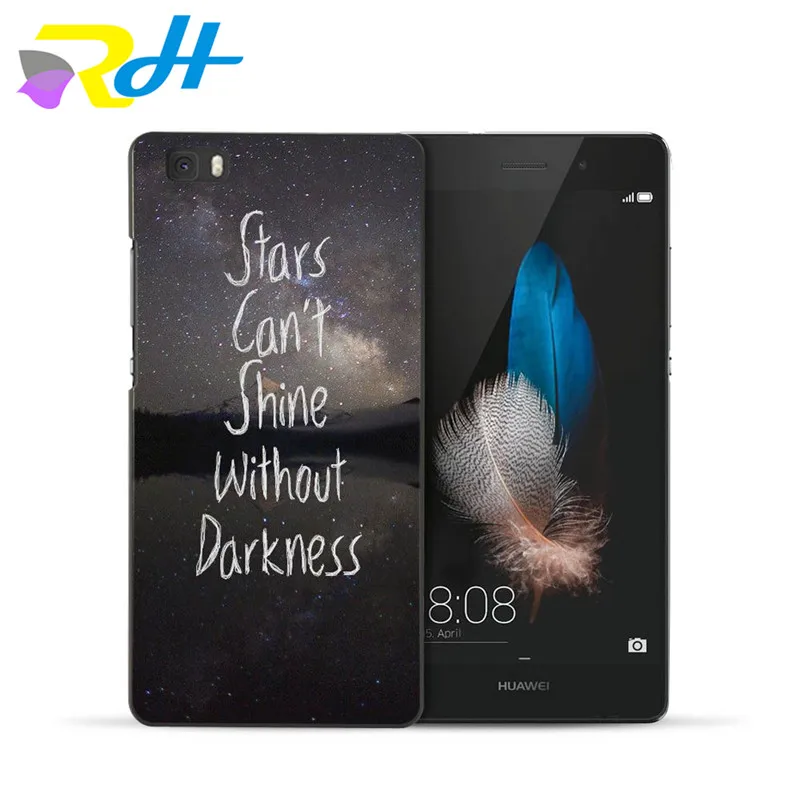 Для funda Huawei P10 чехол вдохновляющая серия для P9 lite Coque Etui Модный Lite